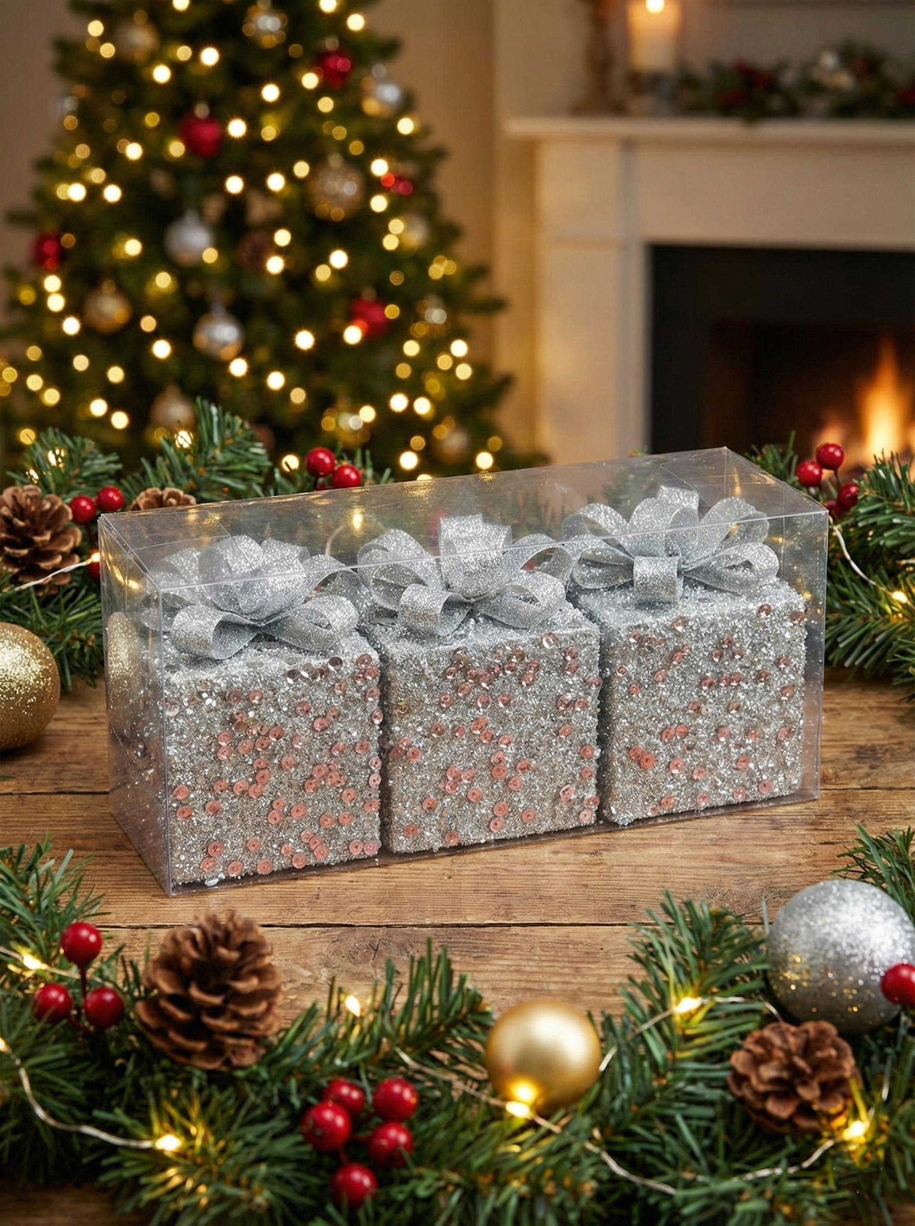 Set De 3 Globuri - 12